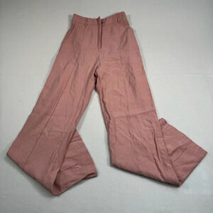 Princess Polly Kirstyn Trouser Pants Womens Sz 6 Pink High Rise Workwear Dressy